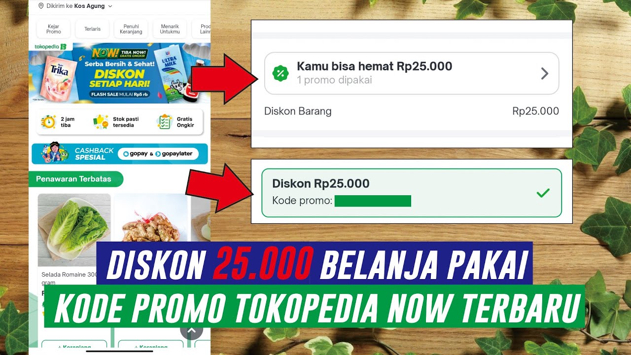 4 KODE PROMO TOKOPEDIA NOW TERBARU DI BULAN AGUSTUS 2022 | DISKON ...