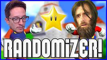 I Raced RYUKAHR In A MARIO 64 RANDOMIZER!!