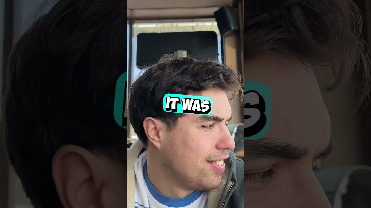 His Sandwich Was Brought By a Train 😳 