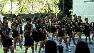 Academia Trinitas Freshmen Cheering 10-11