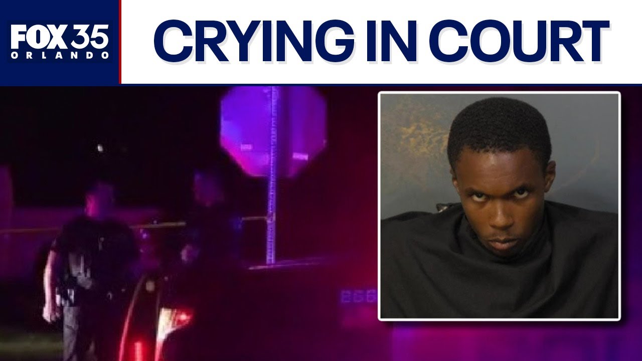 ⁣Man accused of shooting, killing grandparents in Florida cries in court