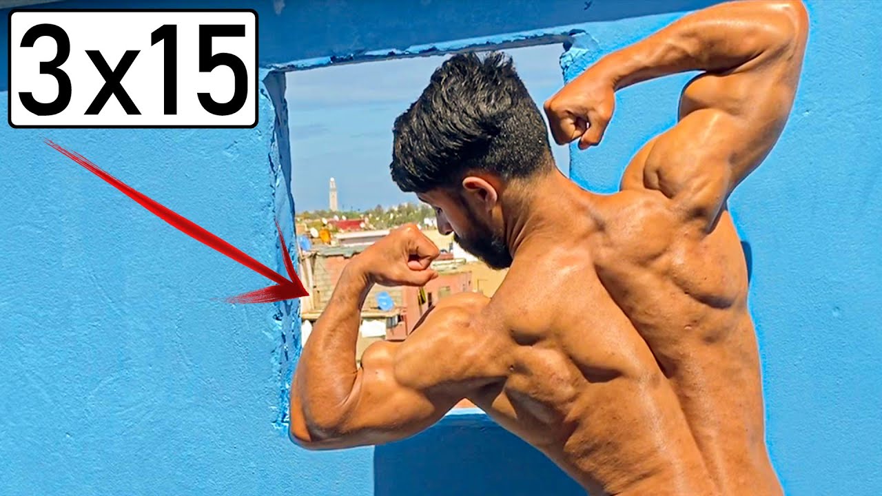 تفجير الظهر في المنزل بدون معدات