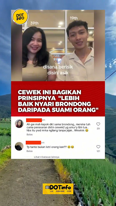 Tante Ini Bagikan Prinsipnya ' Lebih Baik Brondong Dari Pada Suami Orang ' #viralvideo #videoshorts