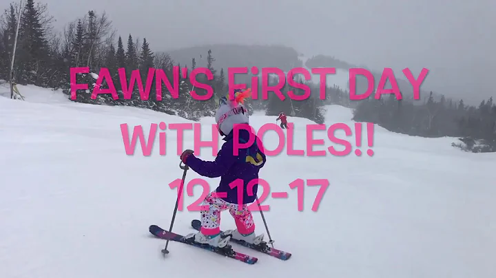 Fawn's First Day With Poles! 12-12-17