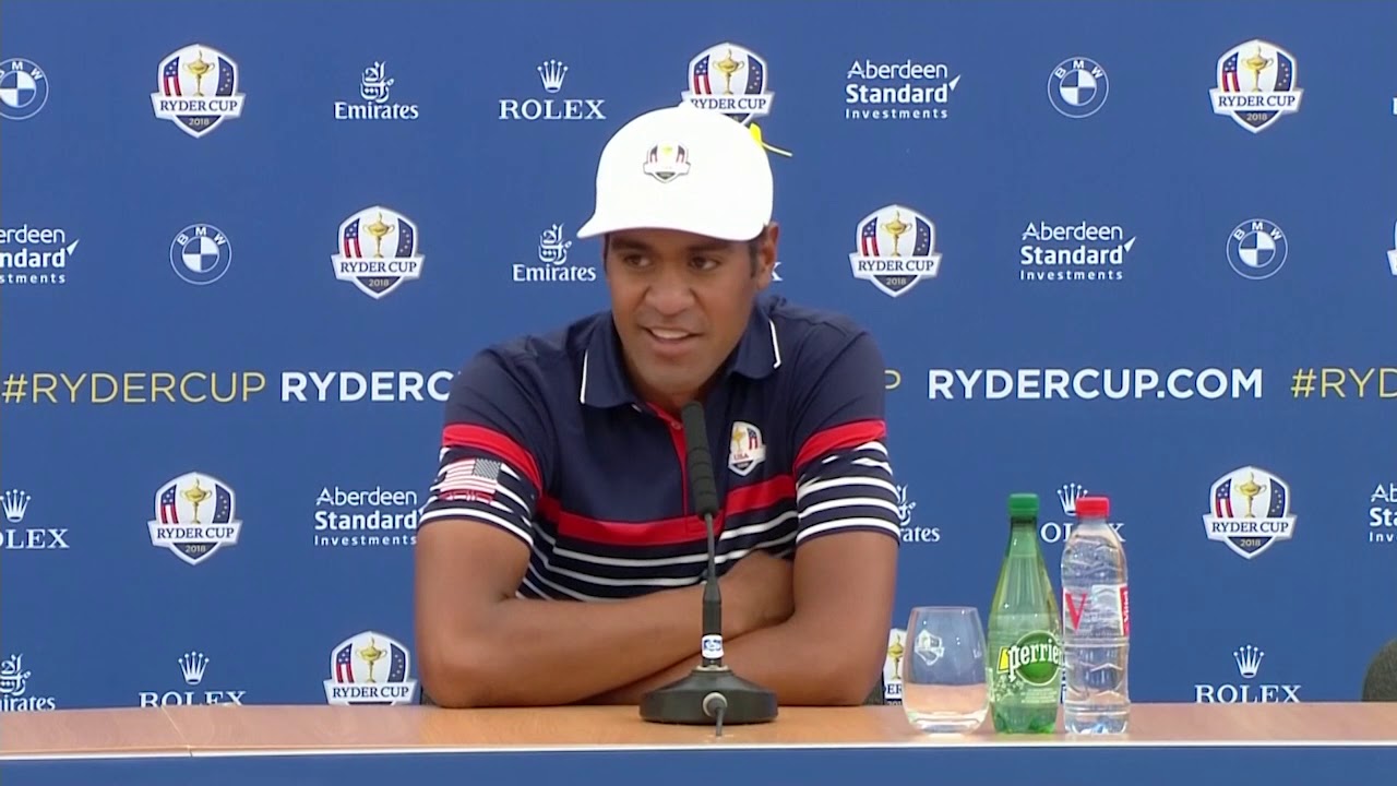 Tony Finau: 2018 Ryder Cup Press Conference