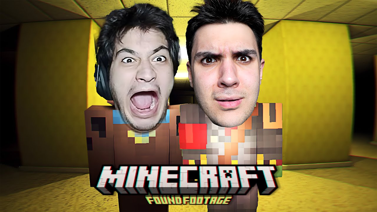 2 MAYMUN MINECRAFTTA BACKROOMSA DÜŞÜYOR! | Minecraft Found Footage 