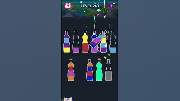 Water Short Level 249 Tutorial #watercolorsortgameplay #games #gameguide #gameplay #gametutorial