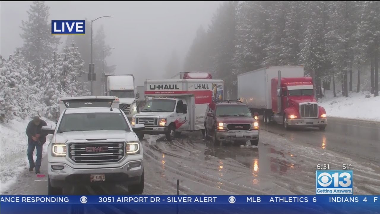 Sierra Seeing Chain Controls Again