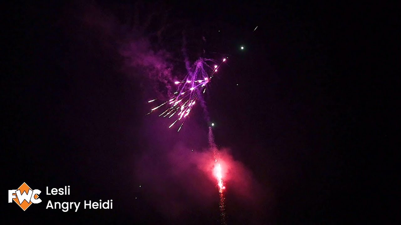 Angry Heidi from Lesli Fireworks 