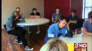 Teenage burn survivors attend camp