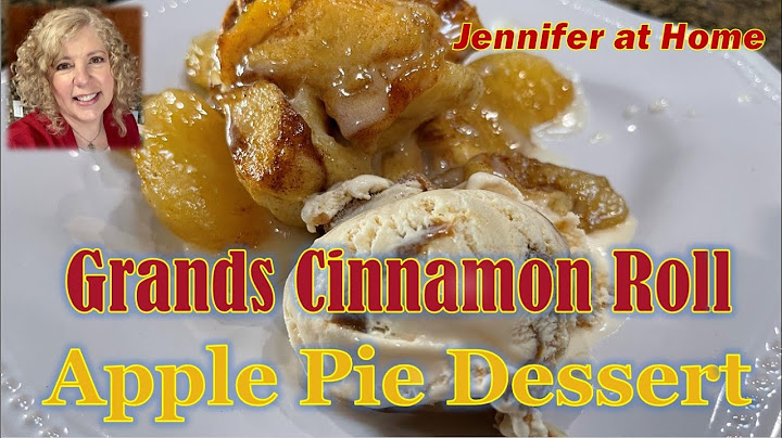 GRANDS CINNAMON ROLL APPLE PIE DESSERT