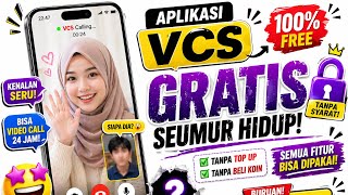 BISA VCS 24 JAM 🔥 APLIKASI VCS GRATIS SEUMUR HIDUP TERBARU 2026 ANDROID - APK VCS TANPA KOIN GRATIS