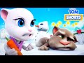 Talking Tom - Snowball Fight ☃️ Cartoon for kids Kedoo Toons TV