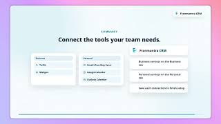 How to Connect Integrations in Franmantra CRM