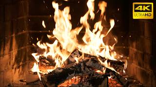 🔥 Fireplace Nights (No Music) with Tranquil Fire Sounds and Evening Warmth for Soulful Evenings