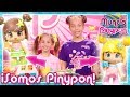 Las BRUJITAS Pinypon convierten a LARA y MARA en Pinypon 👧✨ ¡Usan un hechizo mágico!