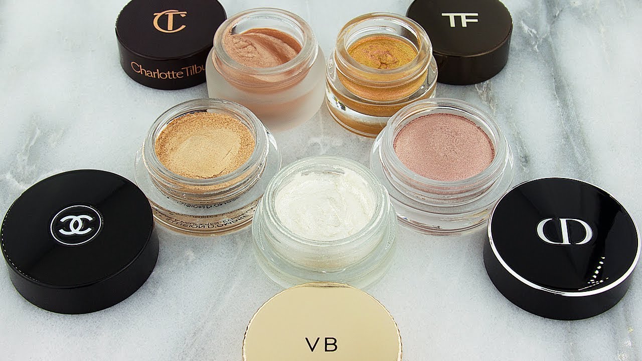 Cream Eyeshadow Comparison!🌟Luxury Brands 