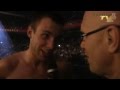 Robbie hageman interview after his fight against mandela antone its showtime 57  58 brussels 2012