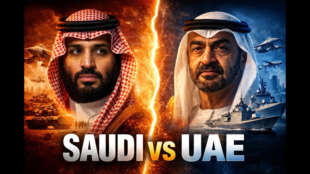Saudi Arabia vs UAE: Rising Tensions & Military Power Comparison