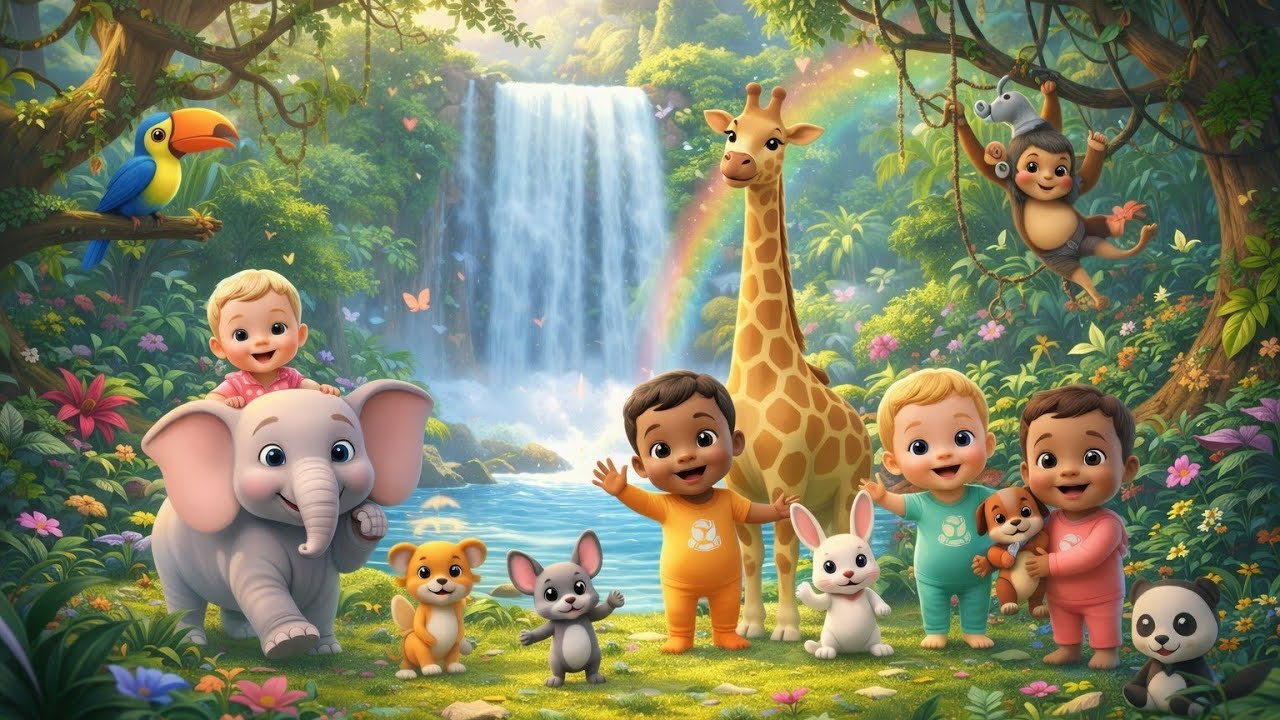 Ready for jungle adventure kids?🐒🐵🐶🐺 Cocobutter 