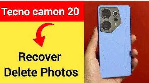 Tecno camon 20 me delete photos wapas Kaise laen, how to recover delete photos