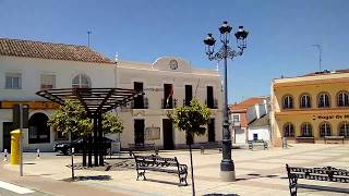 Camino de Santiago Ya estoy en La Puebla de Sancho Perez MUY CERCA DE ZAFRA