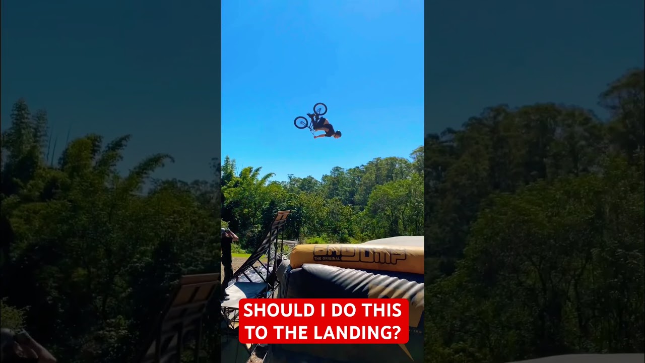 SHOULD I DO THIS TO THE LANDING??? 🤯 