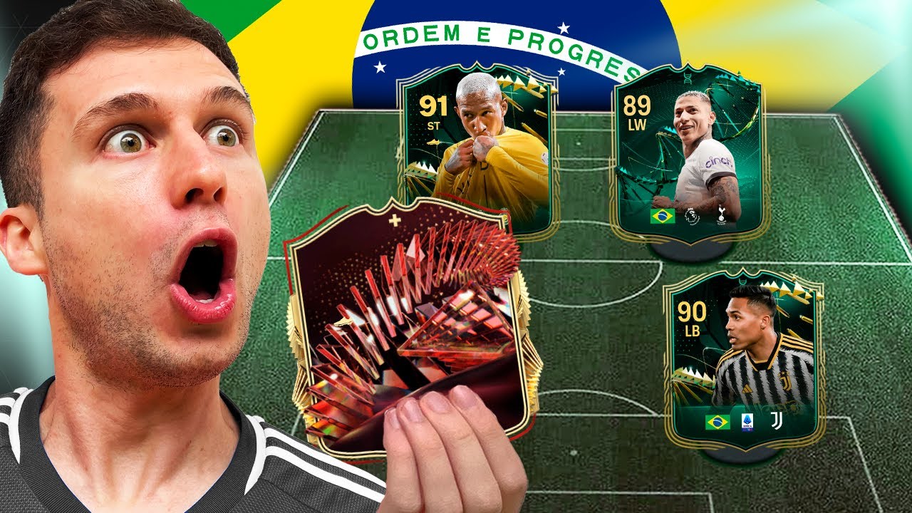 JOGUEI A WL COM O BRASIL EXÓTICO, E LUCREI MAIS DE 1 MILHÃO COM A PREMIAÇÃO 🤑 EA FC 24 ULTIMATE TEAM
