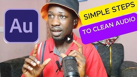 Remove background Noise in Adobe Audition