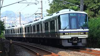 221系NC608編成 関西線 快速列車