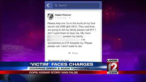 Cops: Kidnap story was false