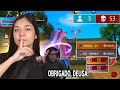 DEUSA IMPEDIU A QUEDA DA NOTHUMAN NO TOP 1 DO BRASIL DEPOIS DE FAZER MUITAS KILLS NA GG