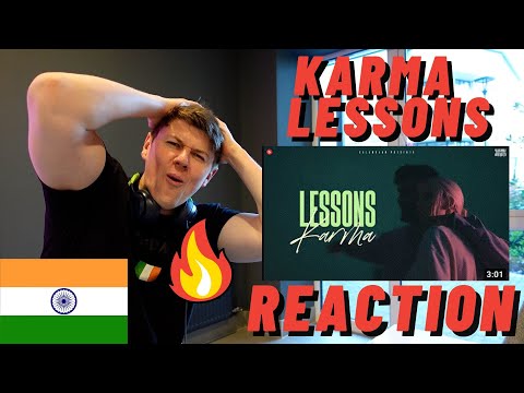 🇮🇳KARMA - LESSONS (OFFICIAL VIDEO) | PROD. BY DEEP KALSI | H.H.H. | KALAMKAAR ((IRISH🇮🇪 REACTION!!))