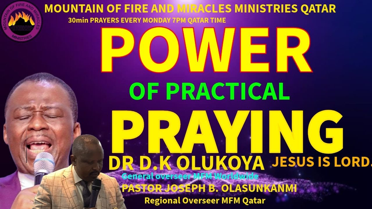 PRAYING TO DELIVER YOUR SELF FROM ANCESTRAL AND FAMILY BONDAGE | MFM MONDAY PRAYERS DR D.K OLUKOYA