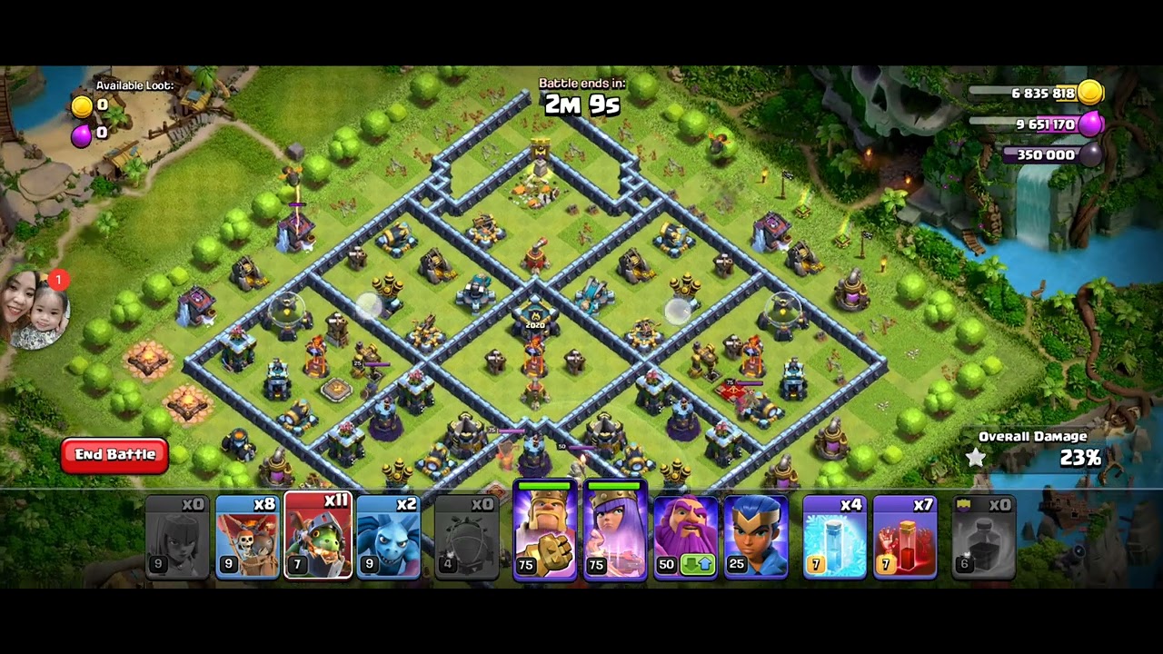 clash of Clans 10th anniversary challenge || Day 9 2020 || mass inferno dragons