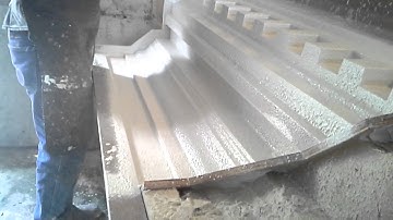 GFRC Cornice Part III   Facing Application on the Mold