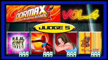 DDR MAX 6TH MIX revisited. VOL.4. ESP PFC. Judge 5