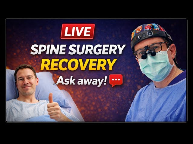 LIVE: Spine Surgery Recovery (Ask away!) - YouTube