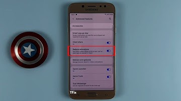 How to enable/disable Reduce animation on Samsung J7 Pro Android 9
