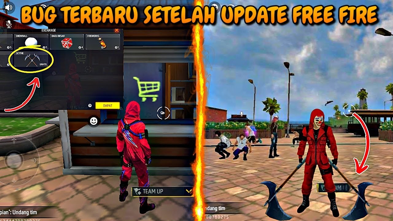 Bug Fire Update BUG FF 2024 - TOP 7 BUG DI FREE FIRE SETELAH UPDATE MAP BERMUDA DAN ...
