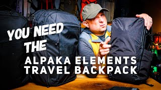 ALPAKA Elements Travel Backpack // Compared to Evergoods CTB35 & GORUCK GR2