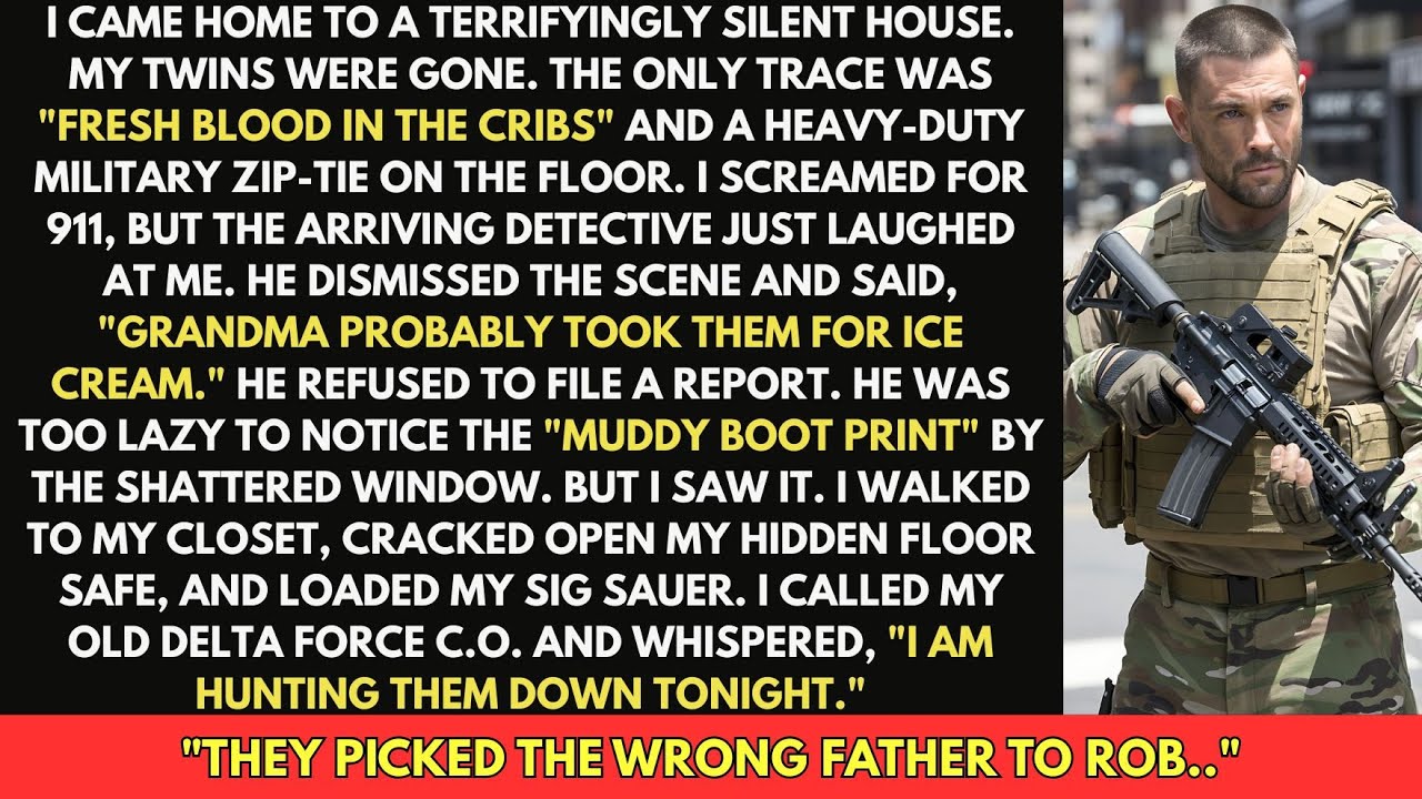 MIL Paid 8 Thugs To Kidnap My Twins—They Put Guns To Heads—Delta Dad Hunted Each One Down & Kill