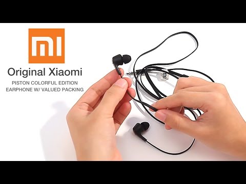 Original Xiaomi Piston In-ear Earphone Headphone Xiaomi headset for iPhone 6s Tablets
