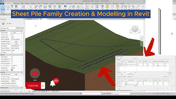 Sheet Pile Family Creation & Modelling in Revit