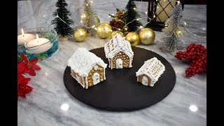 Graham Cracker Gingerbread House with Royal Icing