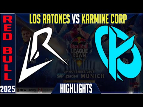 LR vs KC Highlights | RED BULL League of Its Own 2025 Game 2 | Los Ratones vs Karmine Corp