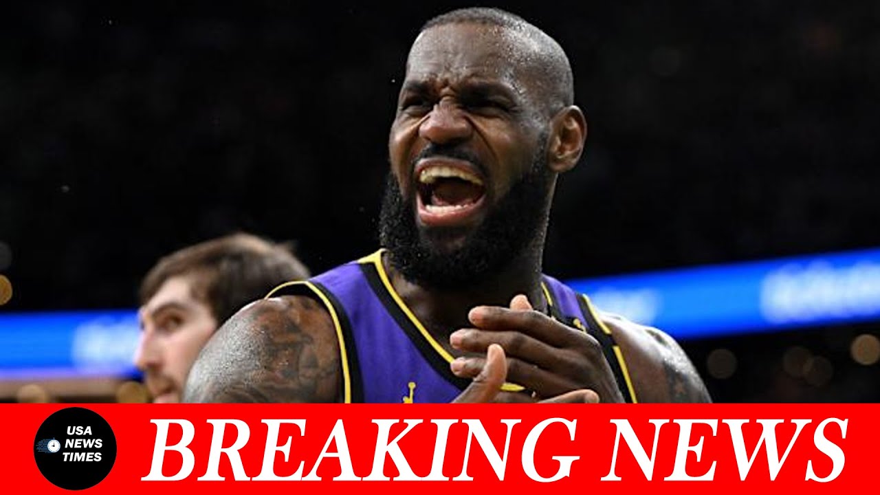 LeBron James injury update: Lakers star exits game vs. Celtics with ...