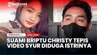 Suami Briptu Christy Angkat Bicara, Sangkal Video Asusila yang Dikaitkan dengan Istrinya