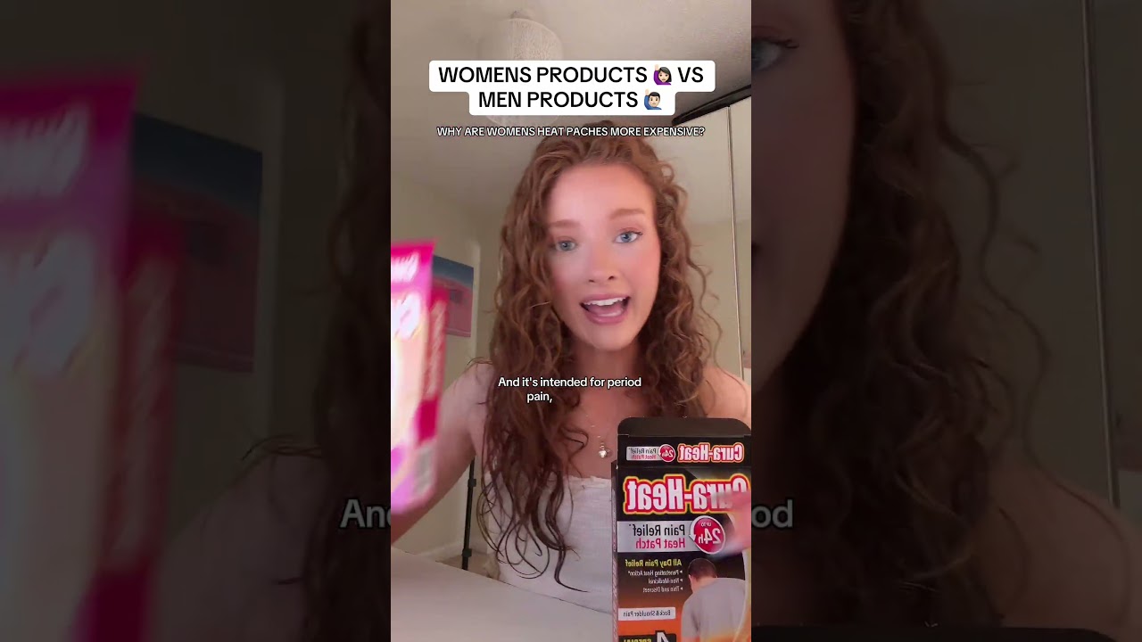 WOMENS PRODUCTS 🙋🏻‍♀️ VS MENS PRODUCTS 🙋🏻‍♂️ WHY IS THIS LEGAL? #menvswomen #pinktax  #women