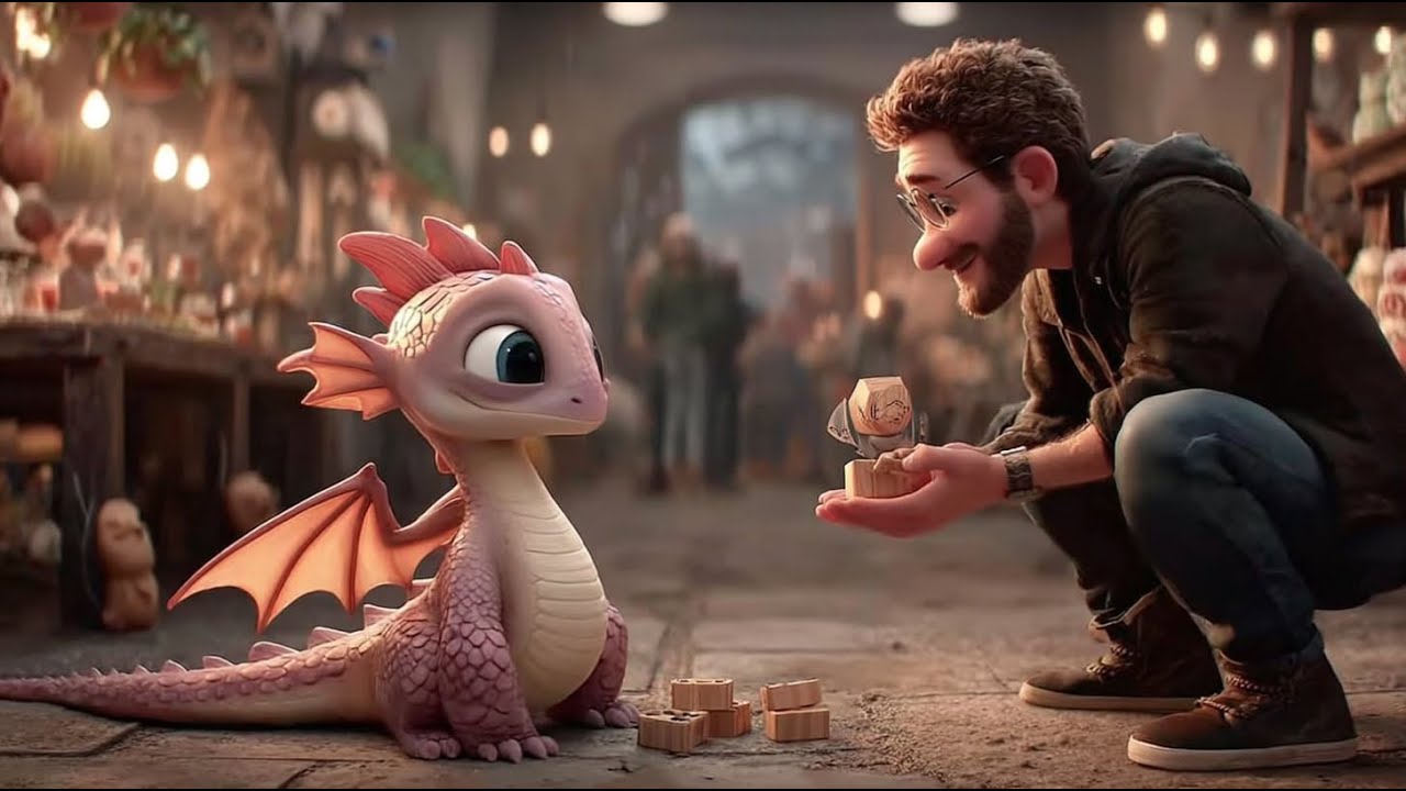 Forsaken Dragon Baby Sold His Toys to Survive — Until a Human Father Gave Him a Home HFY